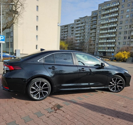 Toyota Corolla cena 98000 przebieg: 80000, rok produkcji 2020 z Warszawa małe 37